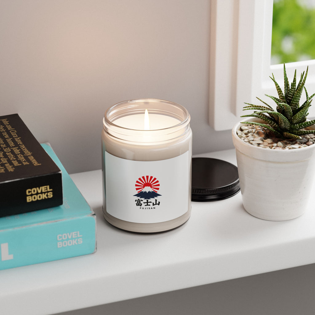 Fujisan Mount Fuji Sunrise Candle | Scented Soy Candle 9oz