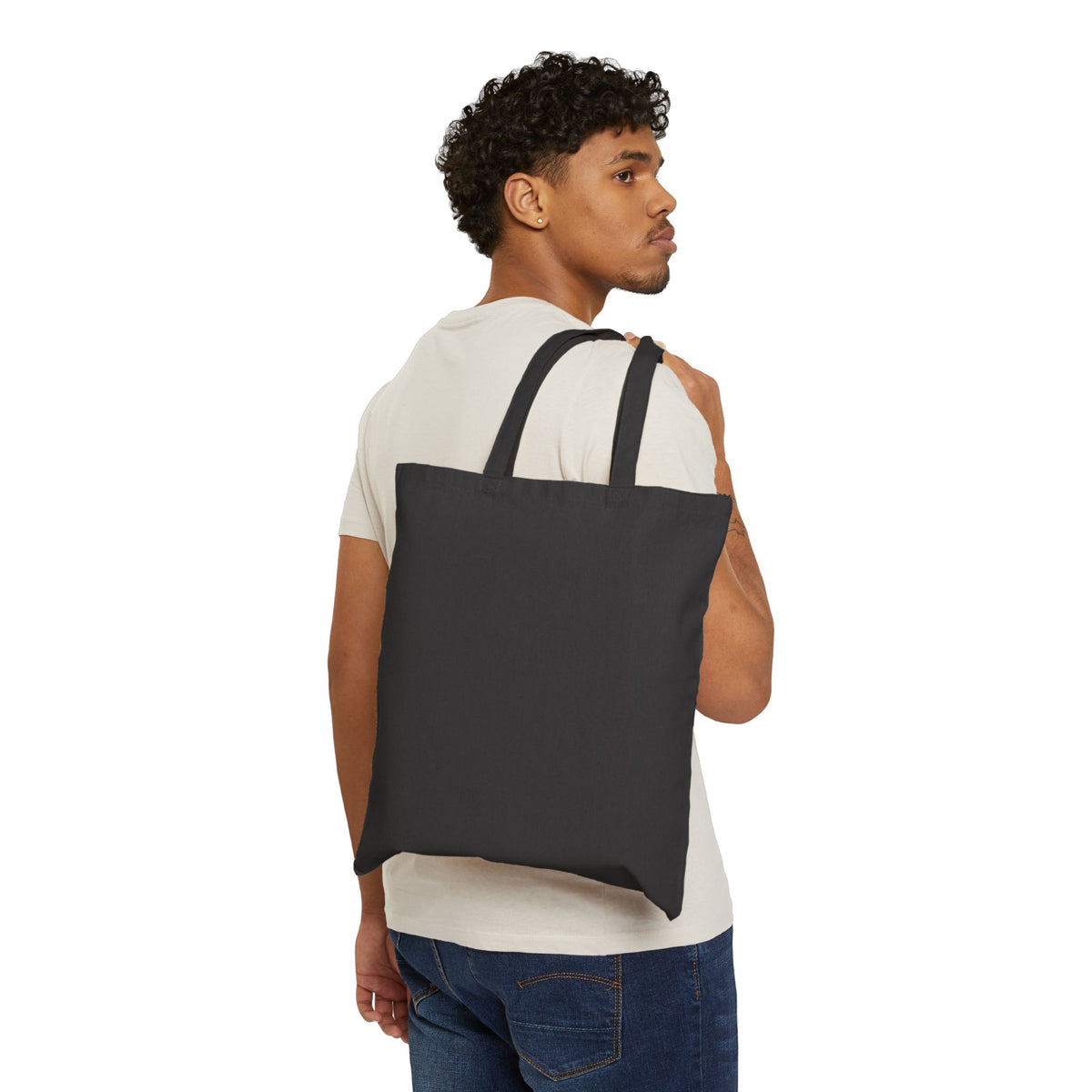 Karakasa Obake Halloween Illustration Tote Bag | Japanese Yokai Canvas Tote