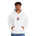 Rising Sun Mount Fuji Hoodie | Japanese Kanji Graphic
