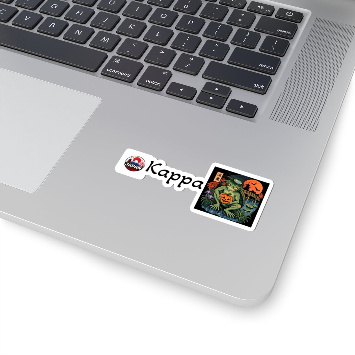 Kappa Monster Pumpkin Sticker | Kiss-Cut Japan Yokai Halloween Sticker