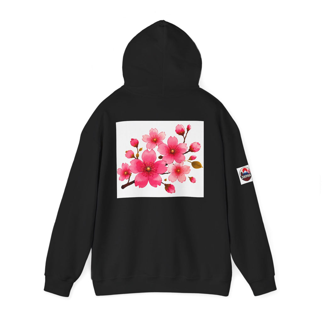 Cherry Blossom Hoodie — Pink Sakura Floral Japanese-Inspired Sweatshirt