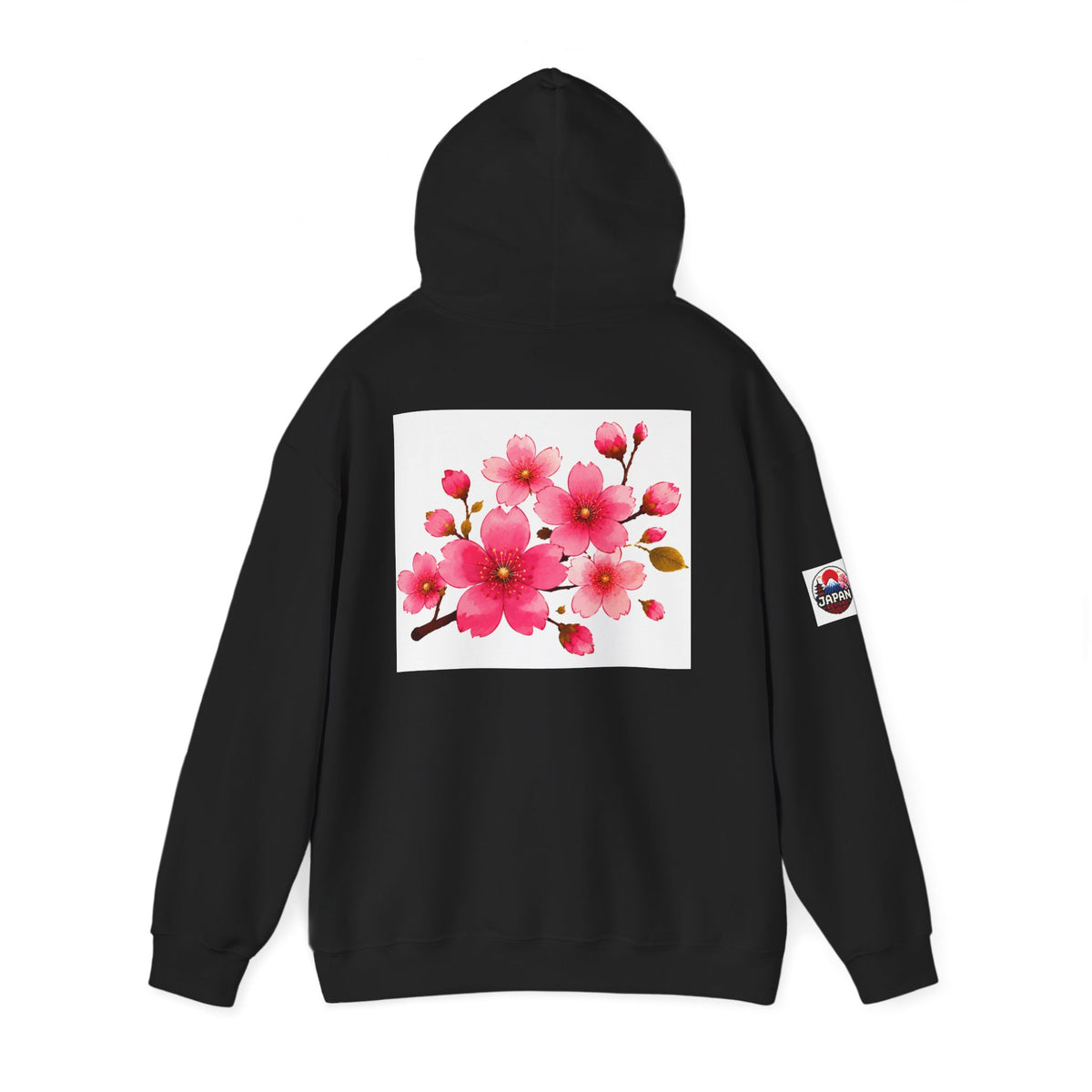 Cherry Blossom Hoodie — Pink Sakura Floral Japanese-Inspired Sweatshirt