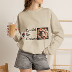 Kyuubi No Kitsune Yokai Halloween Crewneck Sweatshirt | Japanese Fox Spirit Graphic