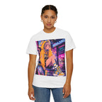 Harajuku Style 10 Neon City Anime Girl T-Shirt – Tokyo Streetwear Graphic Tee