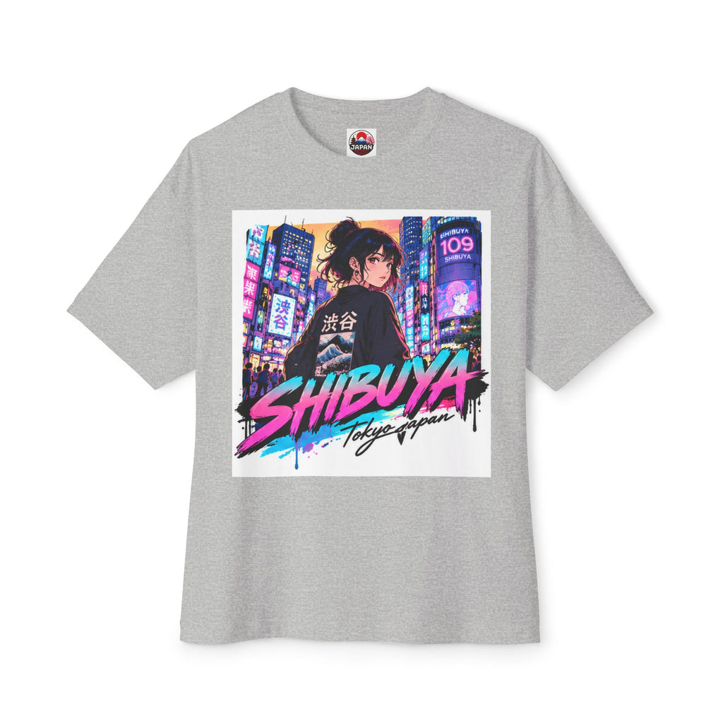 Shibuya Sky 4 Tokyo City Pop Neon Anime Tee — Retro Japanese Cityscape Graphic T-Shirt