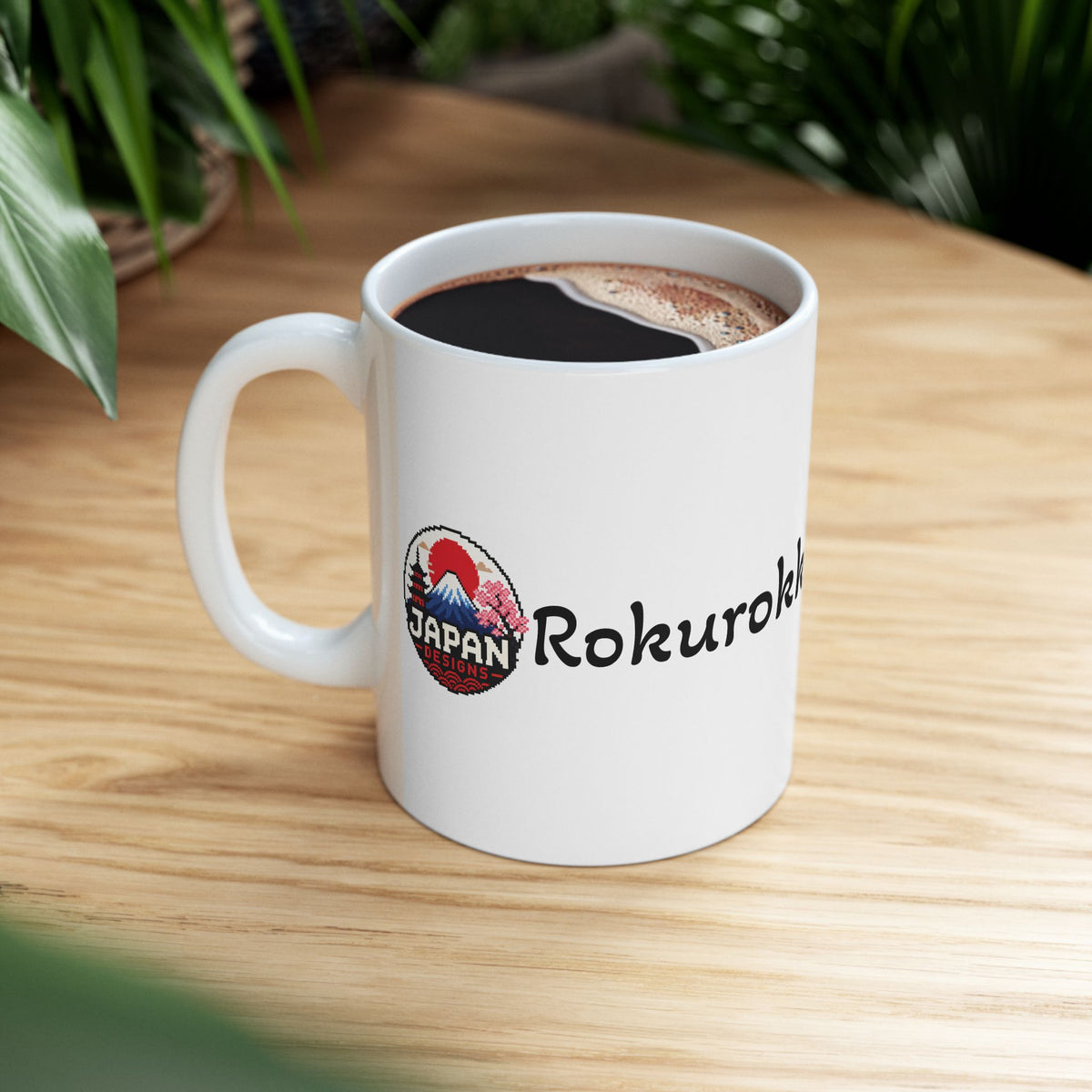 Rokurokubi Yokai Halloween Illustration Mug | Japanese Ghost Art Ceramic Mug