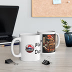 Daruma Japanese Yokai Halloween Illustration Mug | Ceramic 11oz 15oz