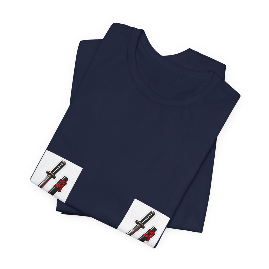 Black katana samurai Sword Tee — Japanese Katana T-Shirt