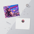 Harajuku Style Anime Girl Wall Calendar 2027 – Neon Kawaii City Scenes