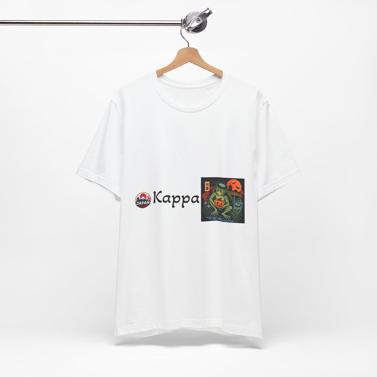 Kappa Japanese Yokai Halloween Myth Creature Tee | Kappa Illustration T-Shirt