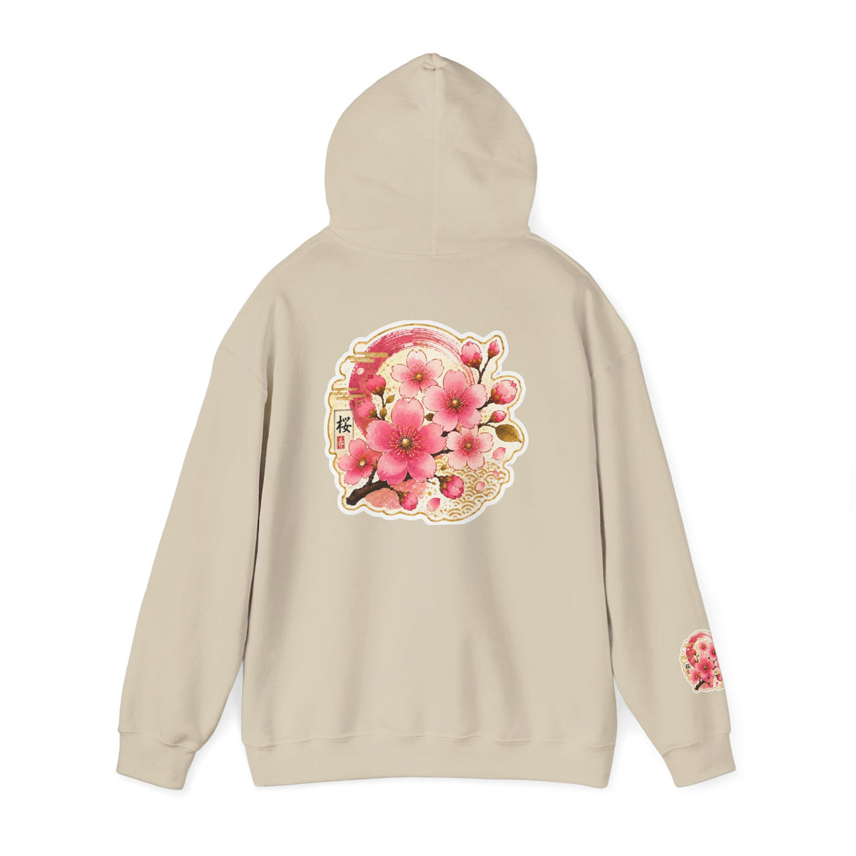 Cherry Blossom Hoodie 2— Pink Sakura Floral Japanese-Inspired Sweatshirt