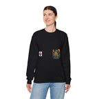 Kappa Logo Pumpkin Halloween Japanese Yokai Crewneck Sweatshirt | Retro Graphic