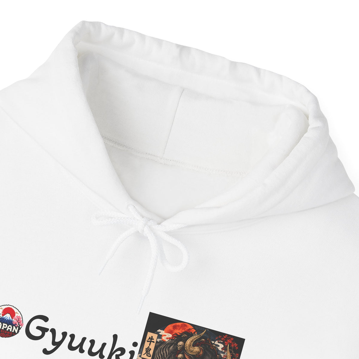Gyuuki Demon Yokai Halloween Art Hoodie | Anime Shinobi Graphic Sweatshirt