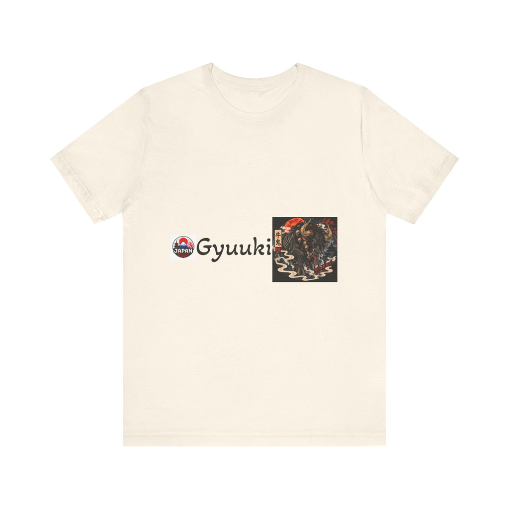 Gyuuki Japanese Yokai Halloween Demon Artwork T-Shirt | Oni Illustration Tee