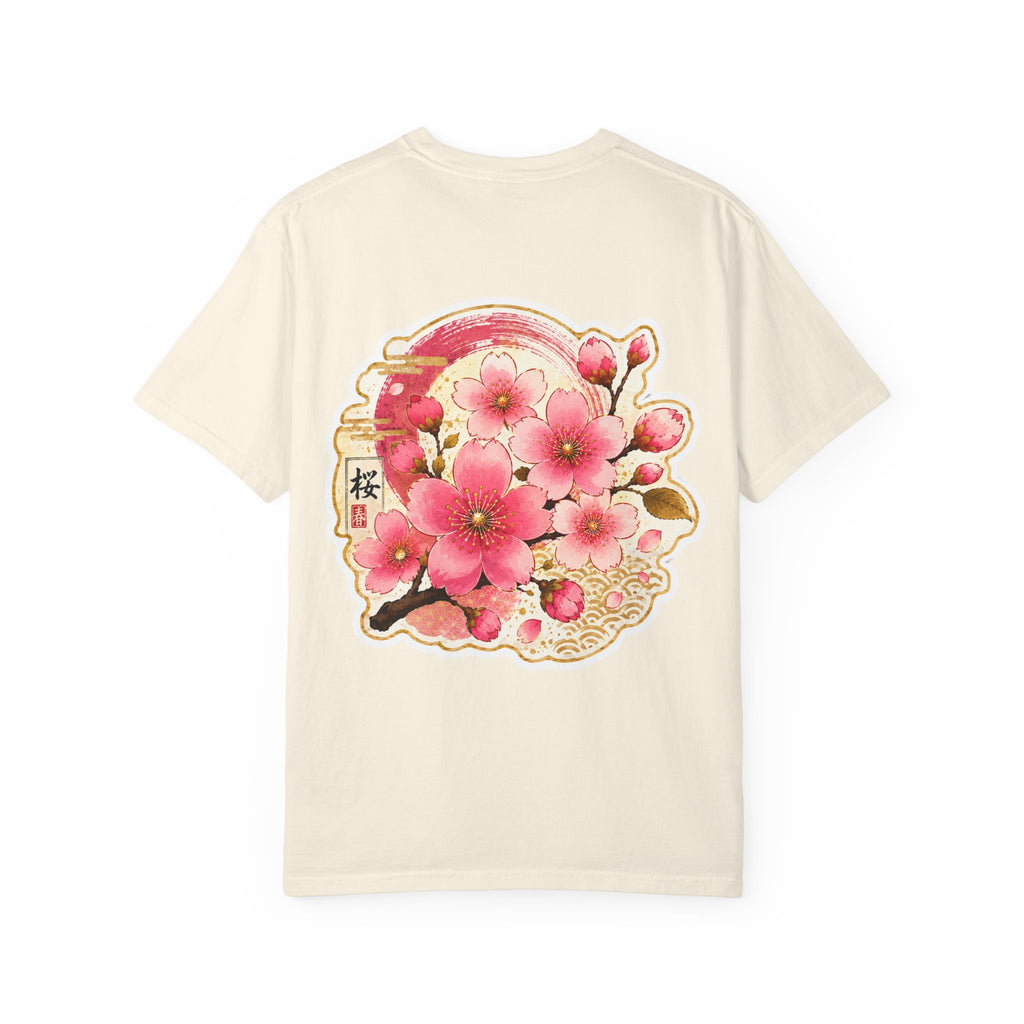 Cherry Blossom Back-Print T-Shirt