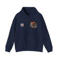 Amikiri Japanese Yokai Halloween Illustration Hoodie | Japanese Yokai monster Emblem