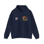 Amikiri Japanese Yokai Halloween Illustration Hoodie | Japanese Yokai monster Emblem