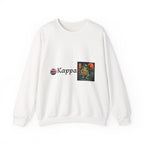 Kappa Logo Pumpkin Halloween Japanese Yokai Crewneck Sweatshirt | Retro Graphic