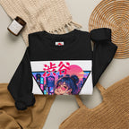 Shibuya Sky 2 Neon Anime Crewneck Sweatshirt