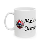Daruma Japanese Yokai Halloween Illustration Mug | Ceramic 11oz 15oz