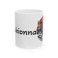 Snow Woman Japanese Ghost Halloween Geisha illustration Mug | Japanese Ukiyo-e style ceramic mug
