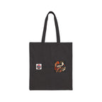Rokurokkubi Japanese Halloween inspired  Illustration Tote Bag | Japanese Fox Spirit Canvas Tote