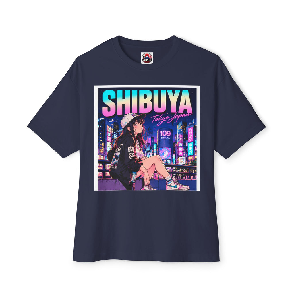 Shibuya Sky 3 Tokyo City Pop Neon Anime Tee — Retro Japanese Cityscape Graphic T-Shirt