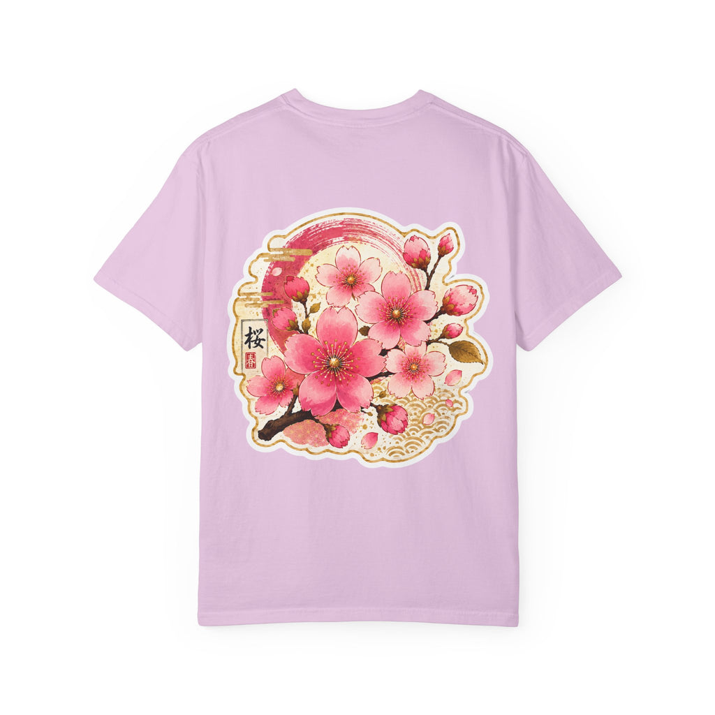 Cherry Blossom Back-Print T-Shirt