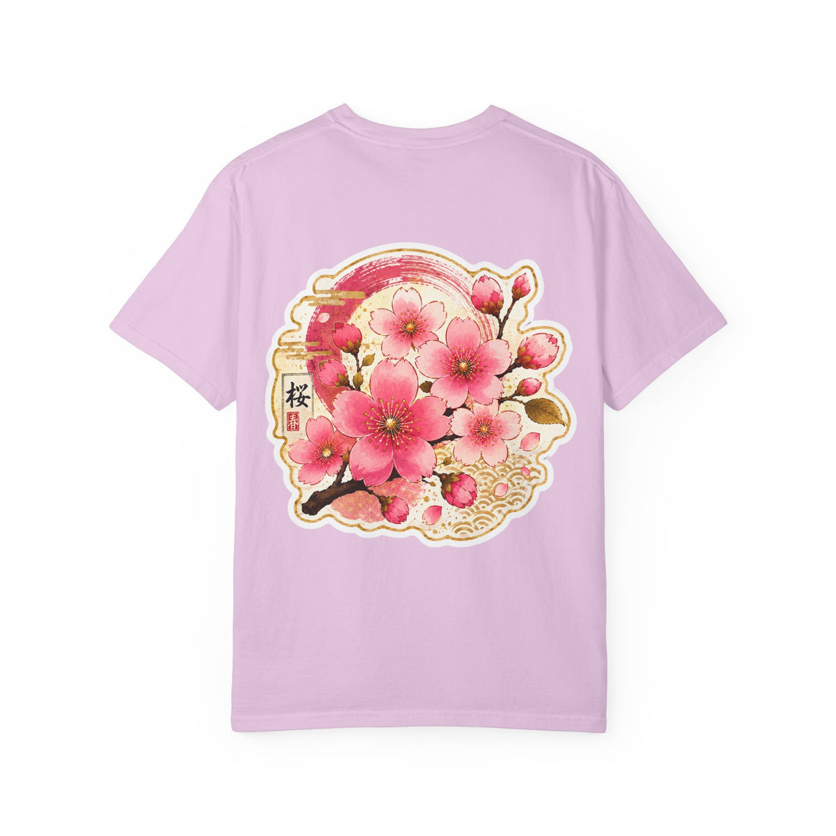 Cherry Blossom Back-Print T-Shirt