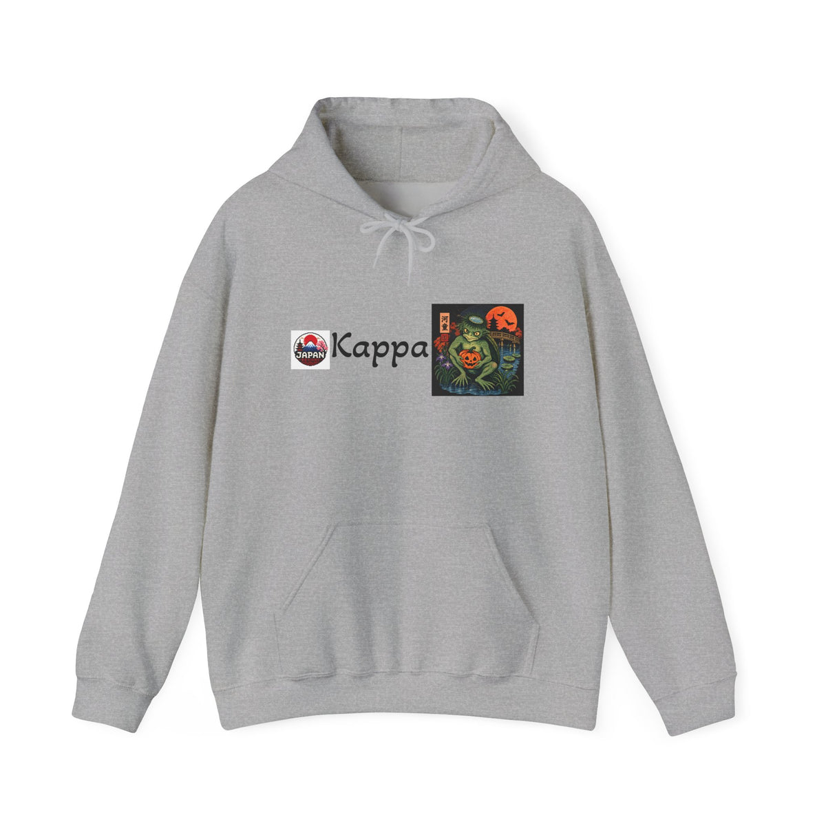 Kappa Japanese Halloween Yokai Crest Logo hoodie | Graphic Hoodie
