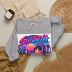 Shibuya Sky 1 City Pop Neon Anime Crewneck Sweatshirt