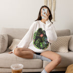Anime Cyberpunk Sweatshirt - Neon Green Tokyo 'Shinjuku' Crewneck