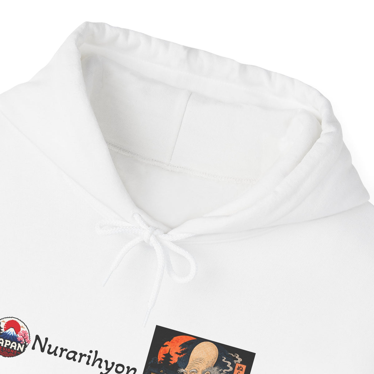 Nurarihyon yokai Halloween illustration Hoodie | Japanese folklore graphic sweatshirt