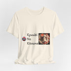Kyuubi No Kitsune Yokai Halloween T-Shirt | Japanese Fox Spirit Illustration
