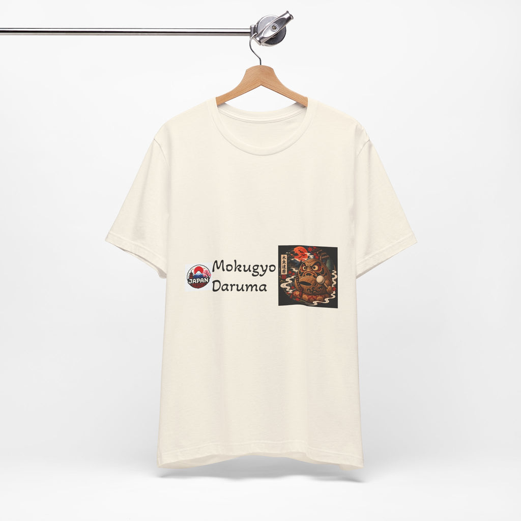 Mokugyo Daruma Halloween Yokai Illustration T-Shirt | Japanese Drum Daruma Art Tee