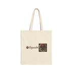 Gyuuki Japanese Yokai Halloween Demon Mask Tote Bag | Anime Canvas Shopper