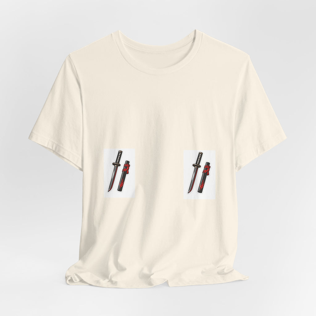 Black katana samurai Sword Tee — Japanese Katana T-Shirt
