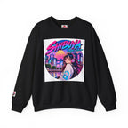 Shibuya Sky 1 City Pop Neon Anime Crewneck Sweatshirt