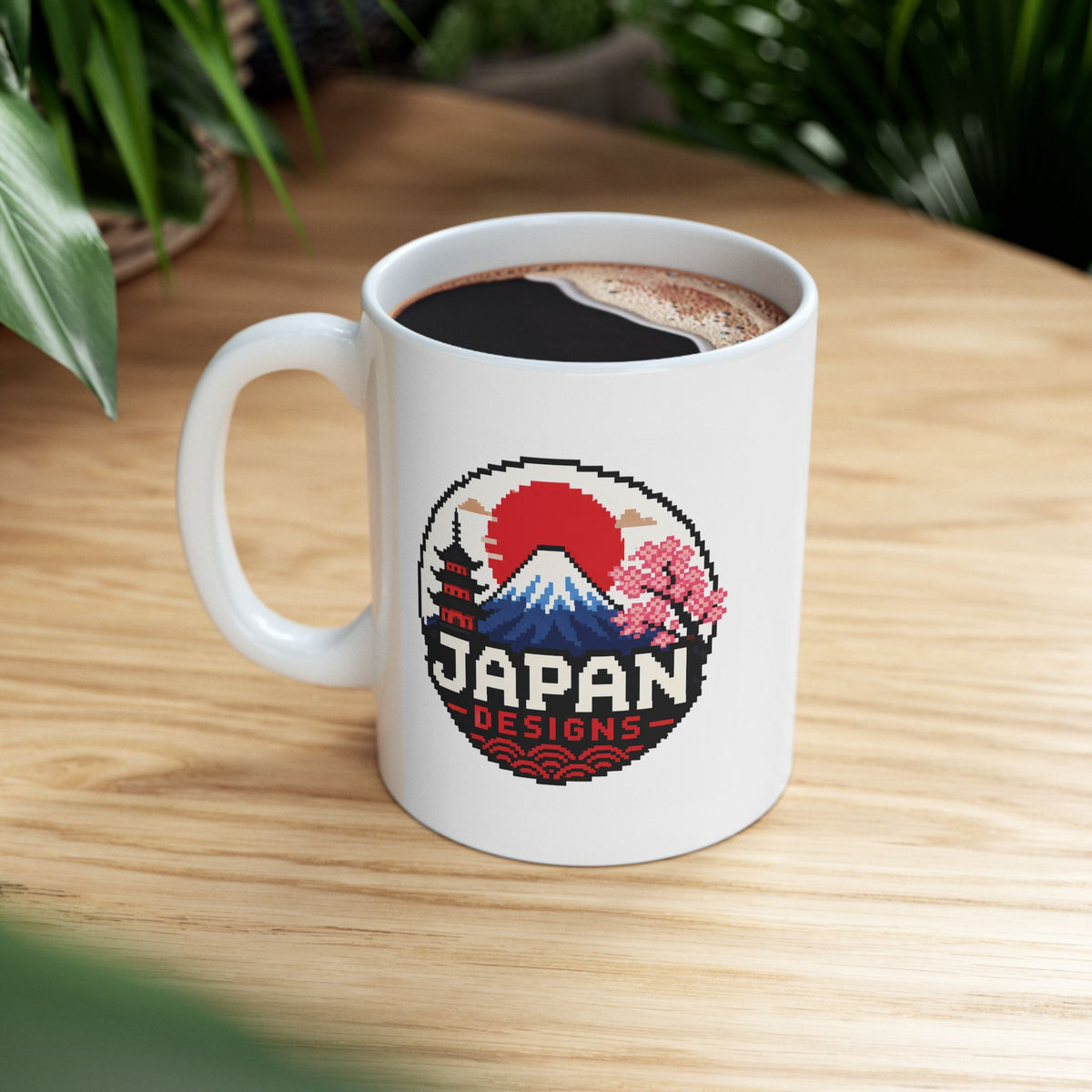 Mt.Fuji Sunrise Japan Theme Coffee Cup (11oz, 15oz)