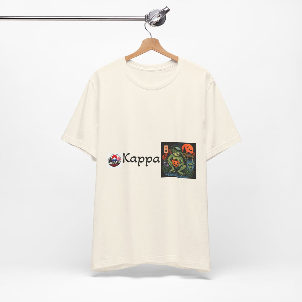 Kappa Japanese Yokai Halloween Myth Creature Tee | Kappa Illustration T-Shirt