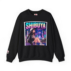 Shibuya Sky 3 Tokyo Neon Anime Crewneck Sweatshirt