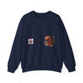 Oni Japanese Demon Yokai Halloween Illustration Sweatshirt | Mythical Yokai Crewneck
