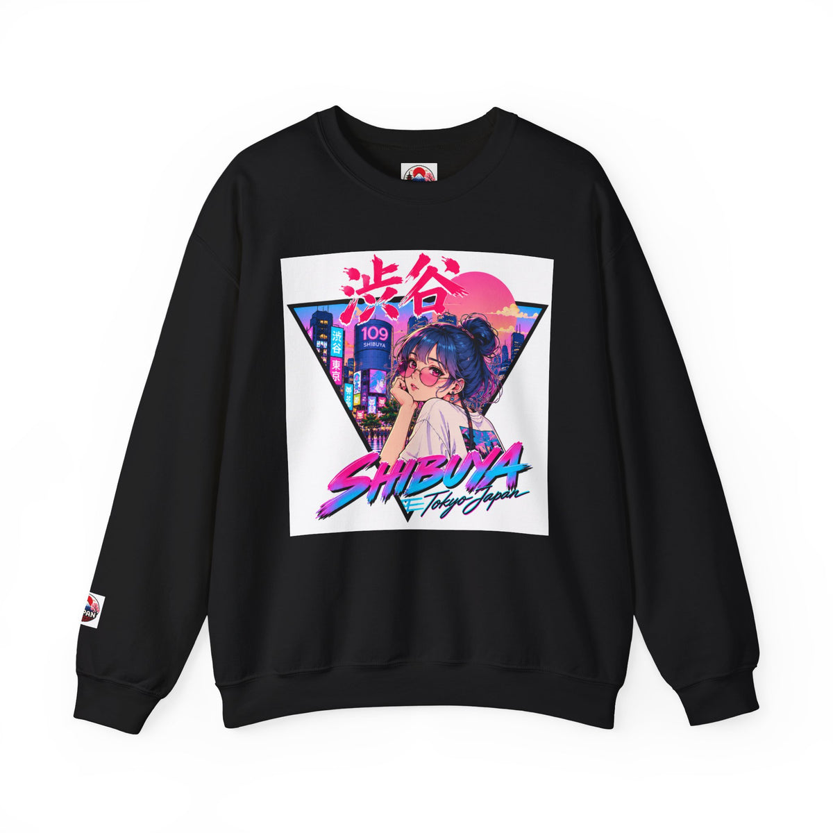 Shibuya Sky 2 Neon Anime Crewneck Sweatshirt