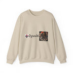 Gyuuki Yokai Halloween with vintage art Sweatshirt | Japanese monster crewneck