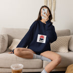 Rising Sun Mount Fuji Sweatshirt | Japanese Kanji Graphic