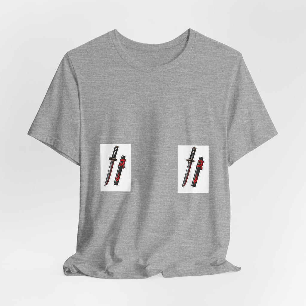 Black katana samurai Sword Tee — Japanese Katana T-Shirt
