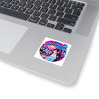 Shibuya Sky 1 Tokyo City pop Anime Girl Retro Vaporwave Square Sticker