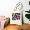 Shibuya Sky 5 Tokyo Neon City Tote Bag — Anime Aesthetic Canvas Shopper