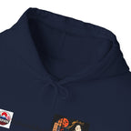 Rokurokubi Snake Illustration Hoodie | Japanese Yokai Art Halloween
