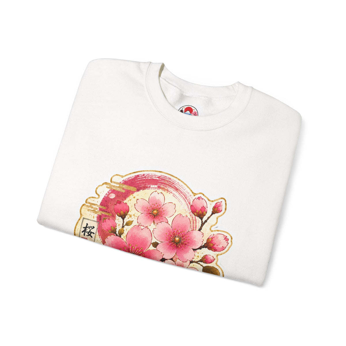 SAKURA Cherry Blossom Crewneck Sweatshirt — Sakura Floral Graphic